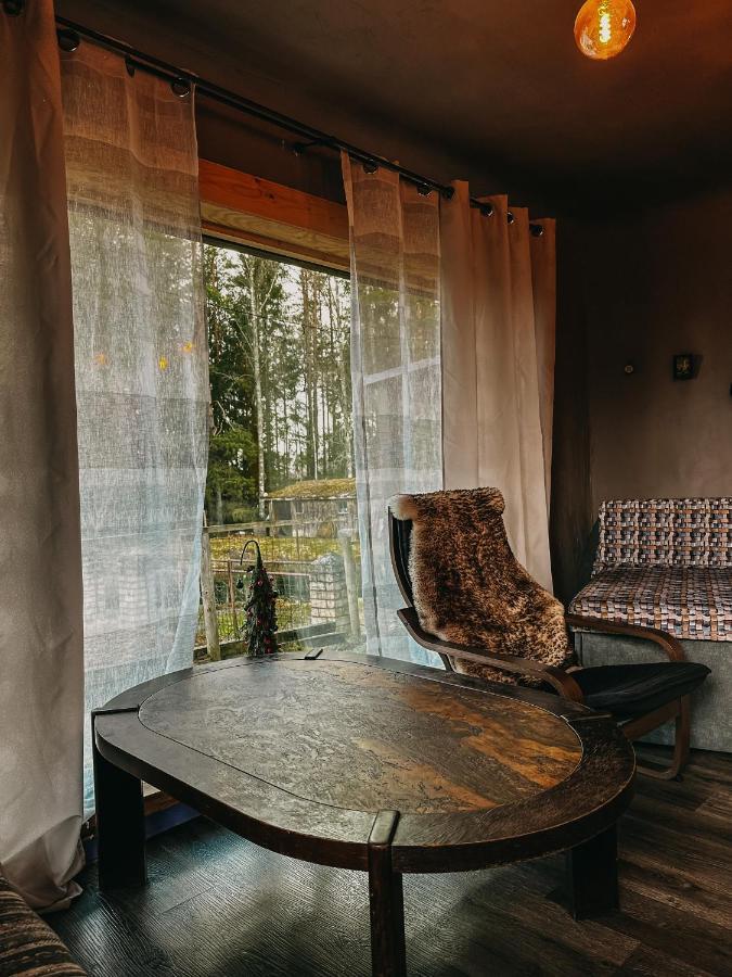 Private Farm Jakuzzi Sauna In The Forest Talsi Exteriör bild